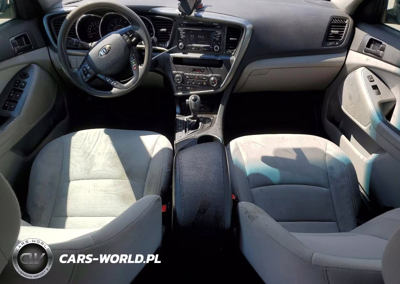 2013 Kia Optima Lx VIN:KNAGM4A74D5387602 - 8