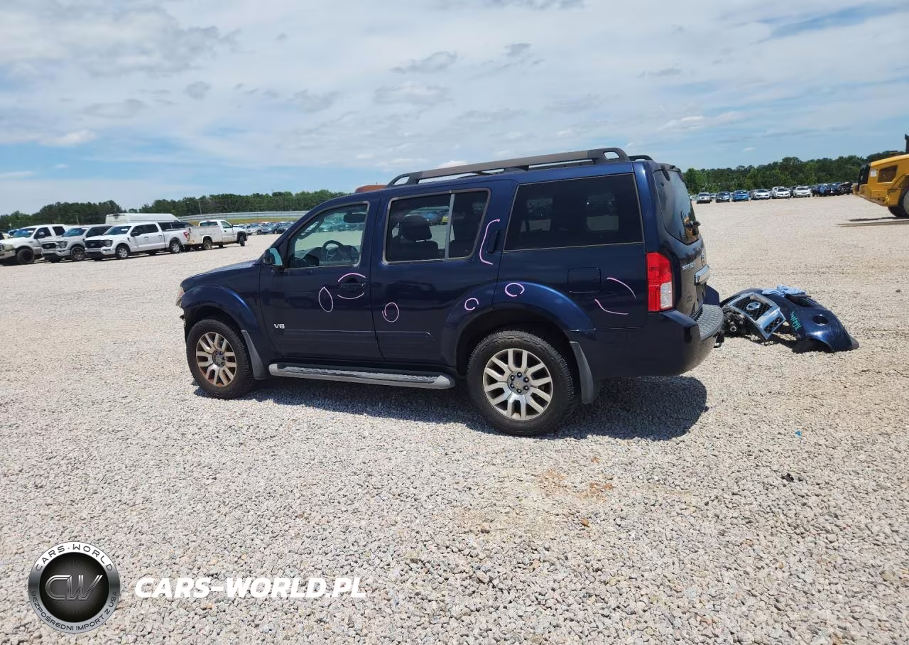 2008 Nissan Pathfinder Se V8 VIN:5N1BR18A68C623971 - 2