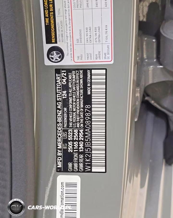 2021 Mercedes-Benz Cls 450 VIN:W1K2J5JB5MA089878 - 10