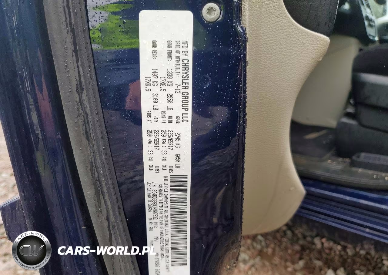 2013 Dodge Grand Caravan Se VIN:2C4RDGBG9DR807532 - 13