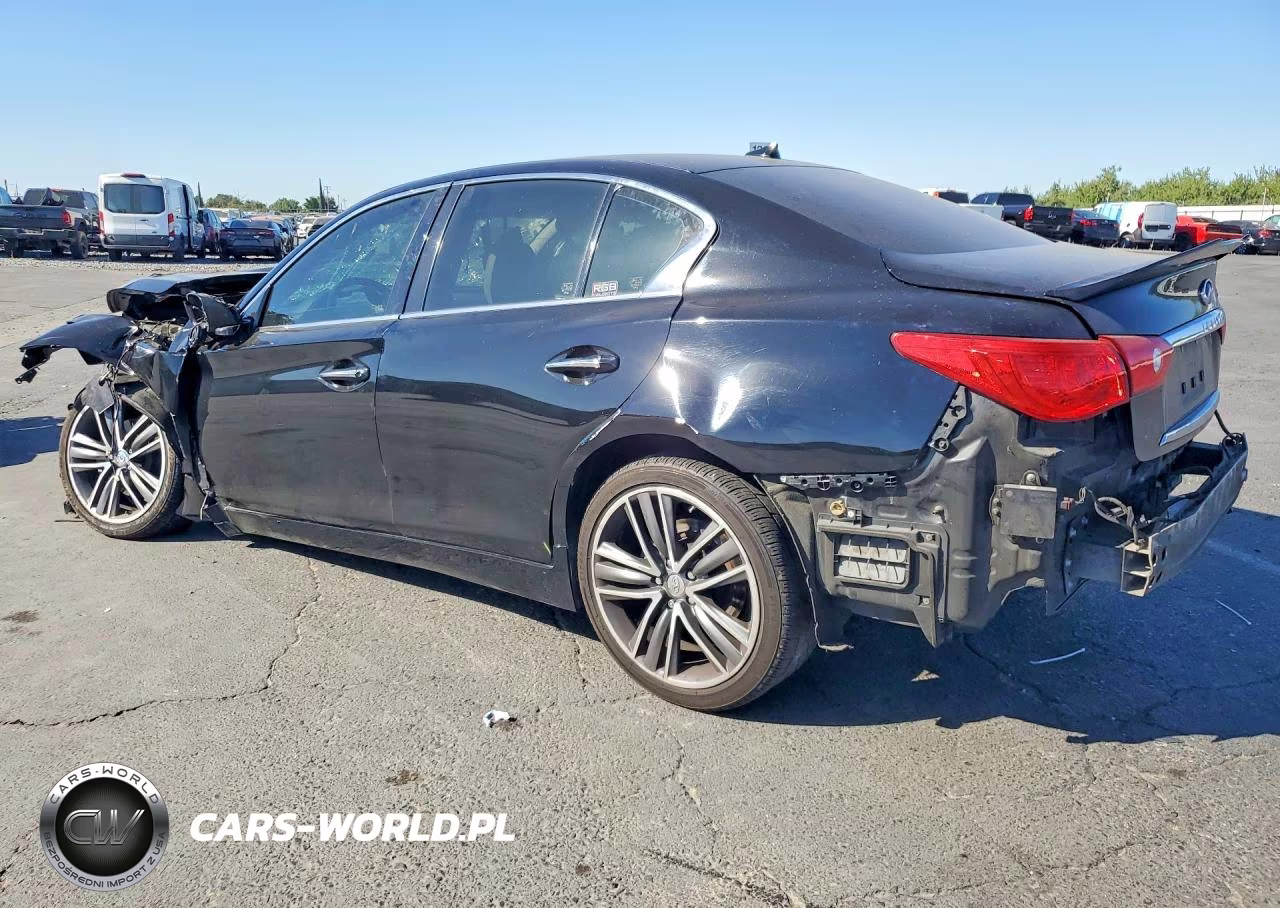 2016 Infiniti Q50 Hybrid VIN:JN1AV7AP0GM490326 - 2