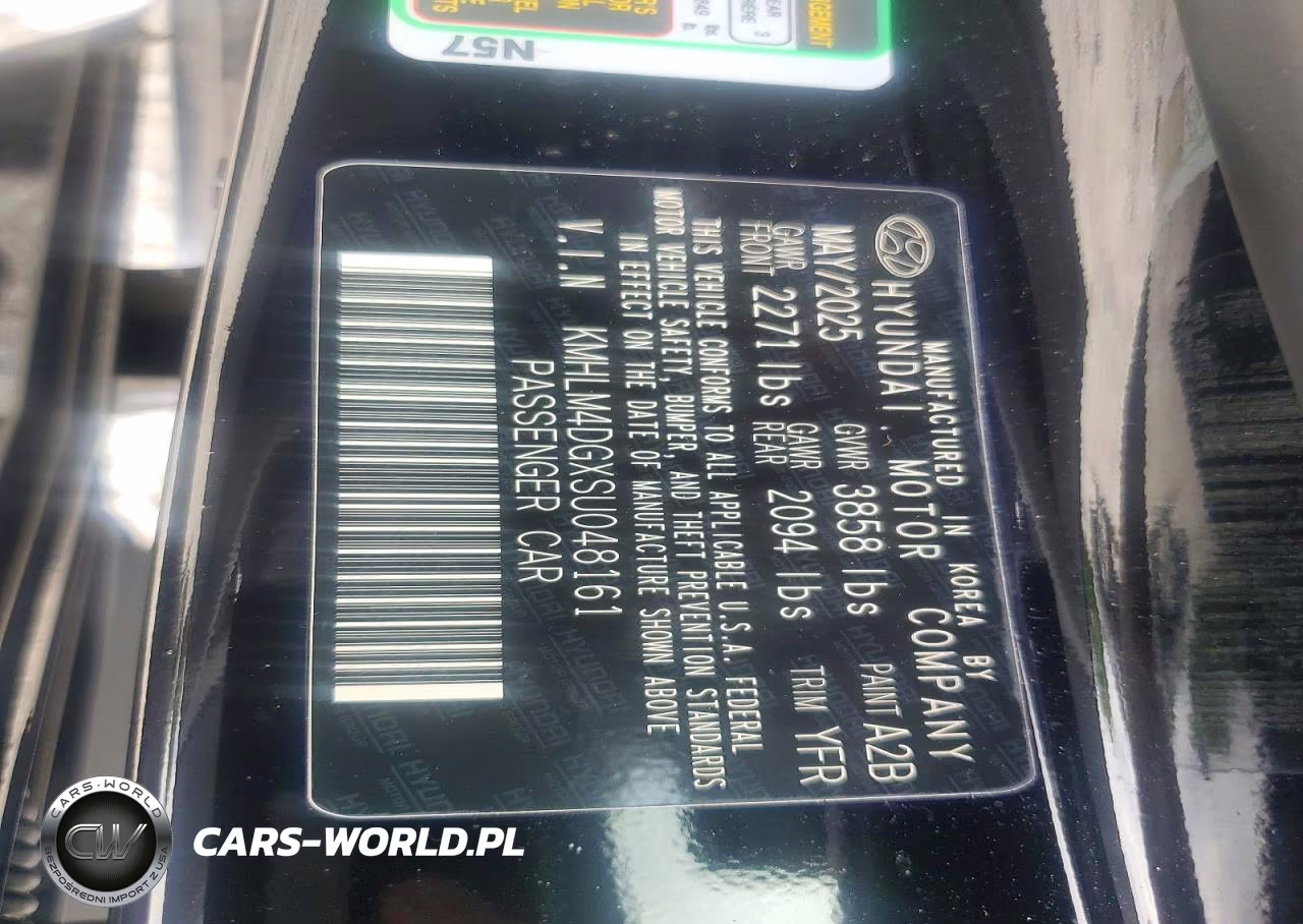 2025 Hyundai Elantra Sel Sport VIN:KMHLM4DGXSU048161 - 12
