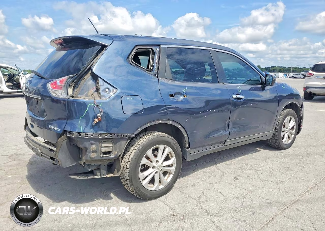 2016 Nissan Rogue Sv VIN:5N1AT2MVXGC897216 - 3