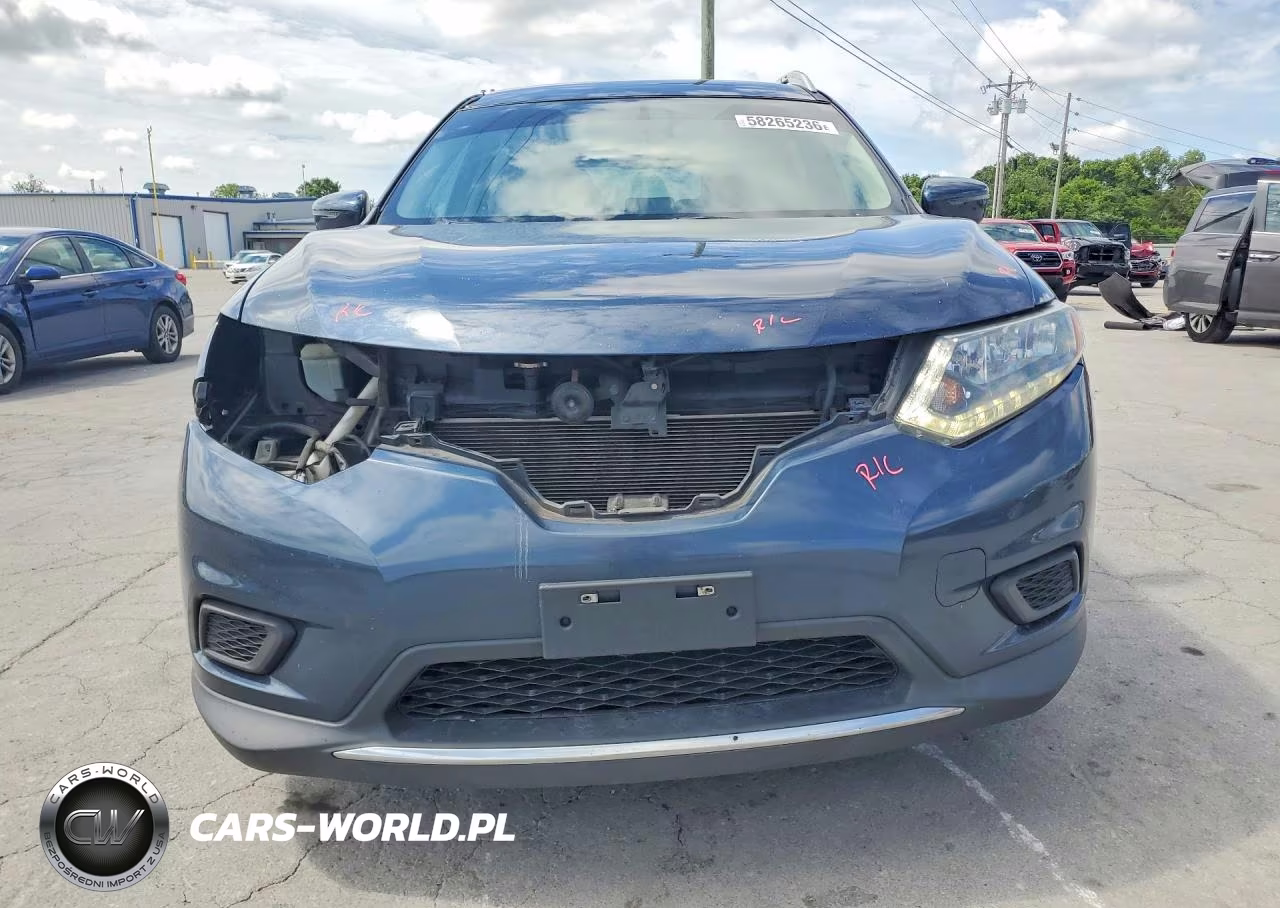2016 Nissan Rogue Sv VIN:5N1AT2MVXGC897216 - 5