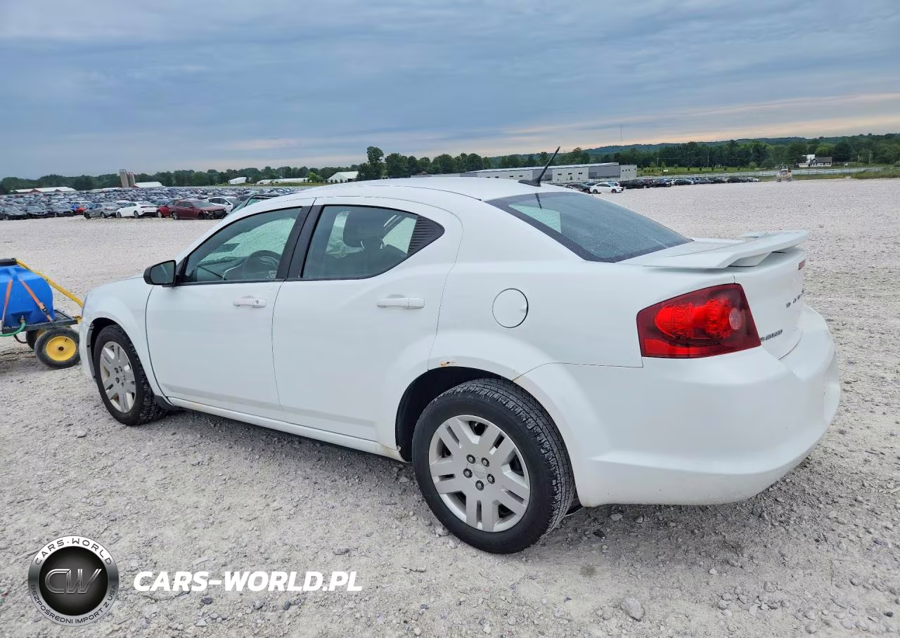 2012 Dodge Avenger Se VIN:1C3CDZAB5CN132933 - 2