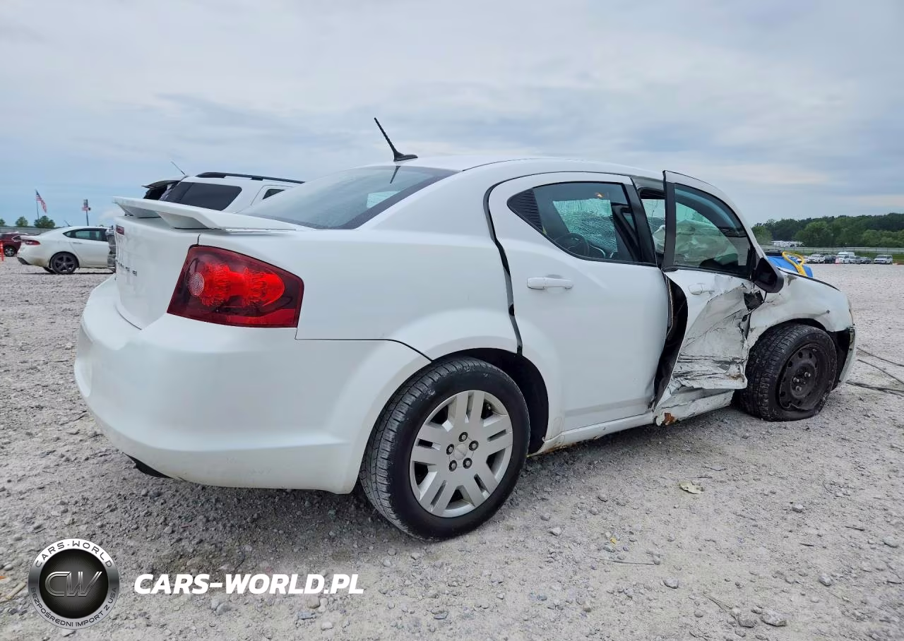 2012 Dodge Avenger Se VIN:1C3CDZAB5CN132933 - 3