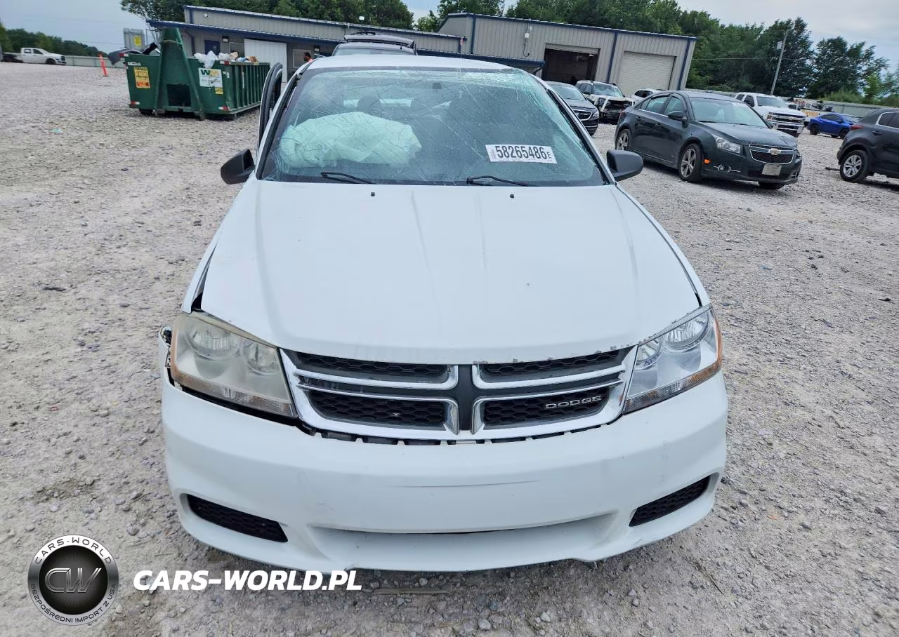 2012 Dodge Avenger Se VIN:1C3CDZAB5CN132933 - 5