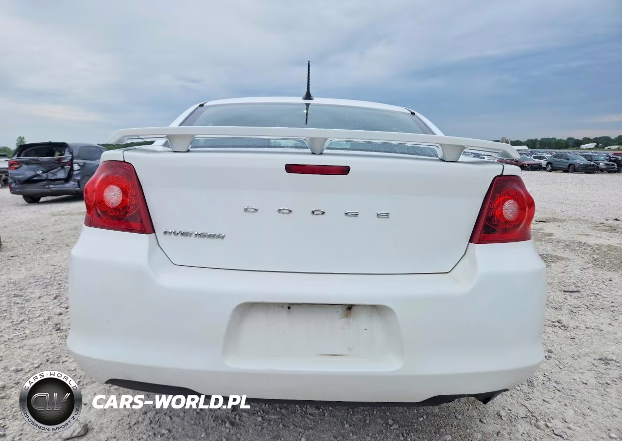 2012 Dodge Avenger Se VIN:1C3CDZAB5CN132933 - 6