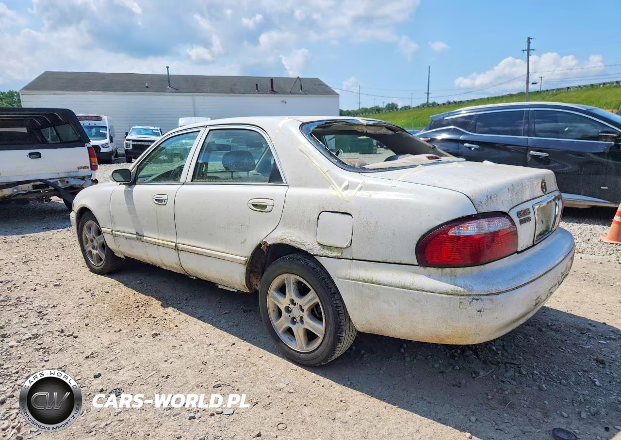2001 Mazda 626 Es VIN:1YVGF22D815203452 - 2