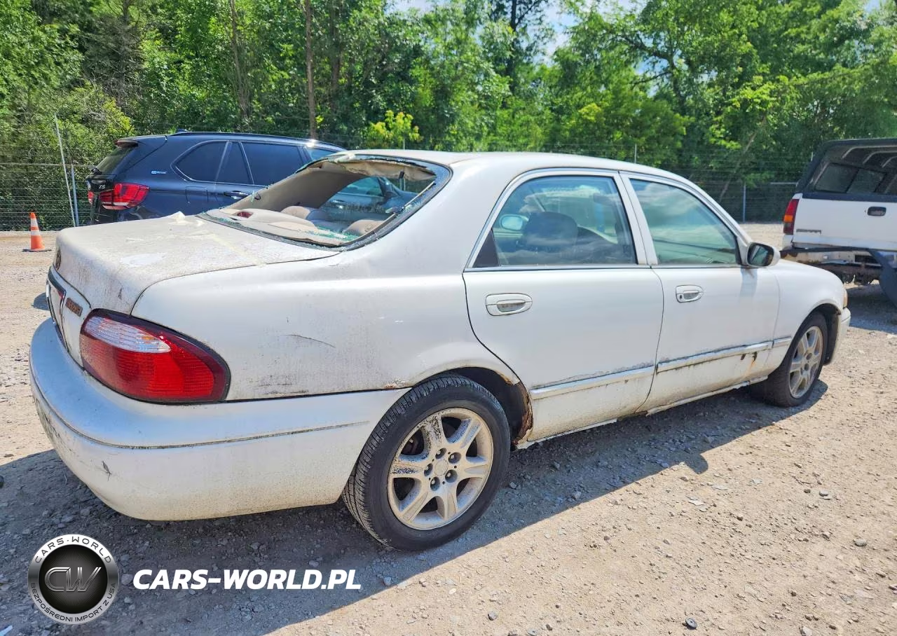 2001 Mazda 626 Es VIN:1YVGF22D815203452 - 3
