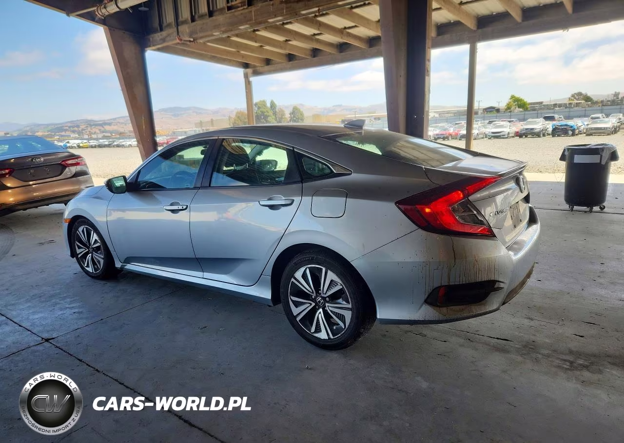 2016 Honda Civic Ex VIN:2HGFC1F34GH645301 - 2