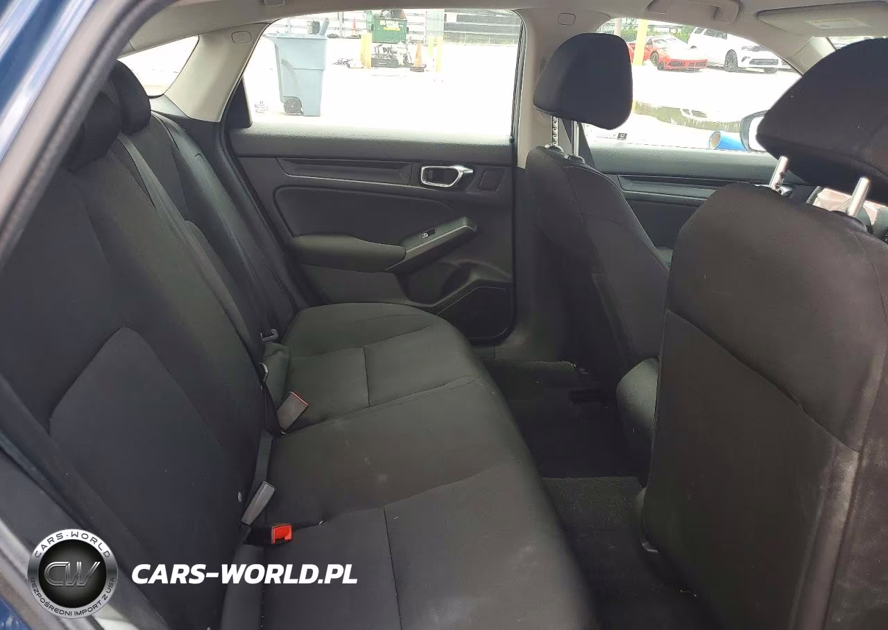 2025 Honda Civic Lx VIN:2HGFE2F26SH574120 - 10