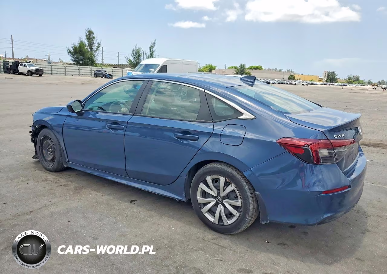 2025 Honda Civic Lx VIN:2HGFE2F26SH574120 - 2