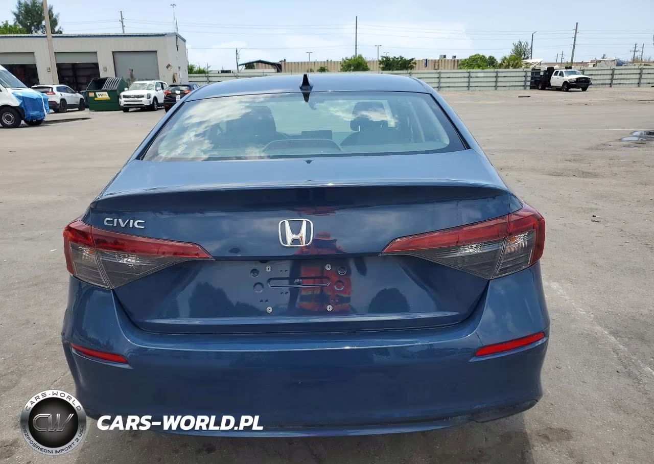 2025 Honda Civic Lx VIN:2HGFE2F26SH574120 - 6