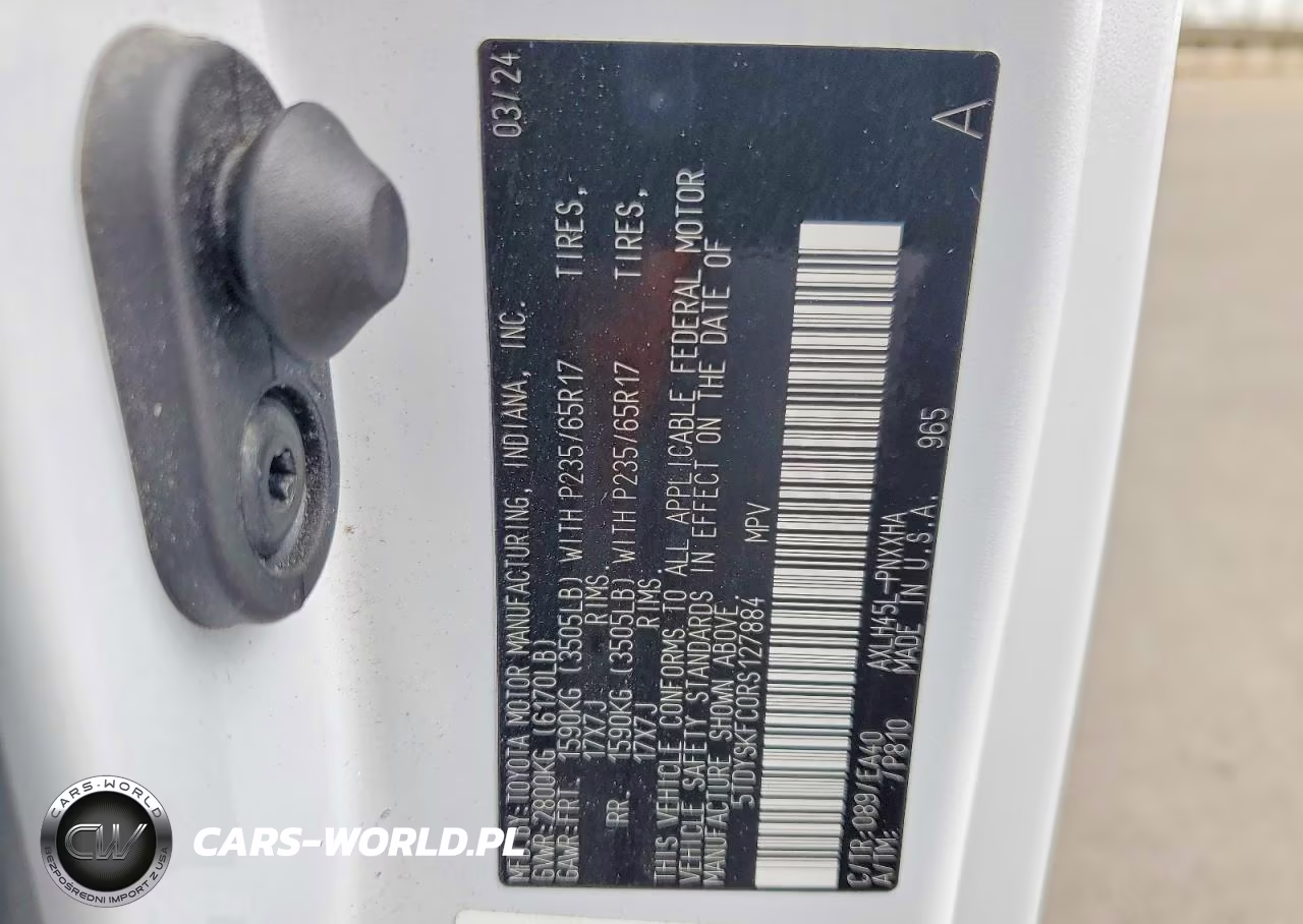 2024 Toyota Sienna Xle 7-Passenger VIN:5TDYSKFC0RS127884 - 13