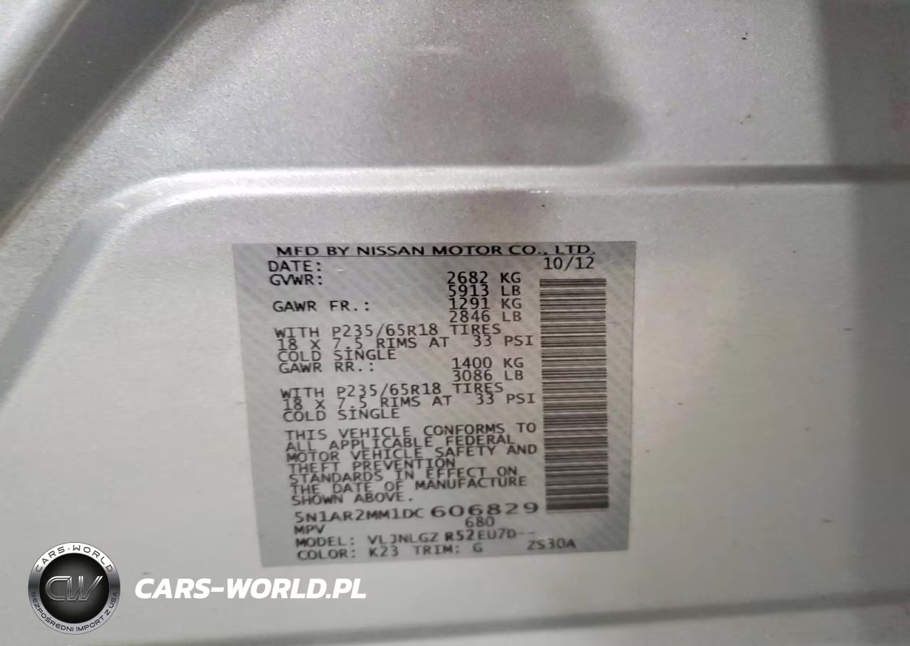 2013 Nissan Pathfinder S VIN:5N1AR2MM1DC606829 - 13
