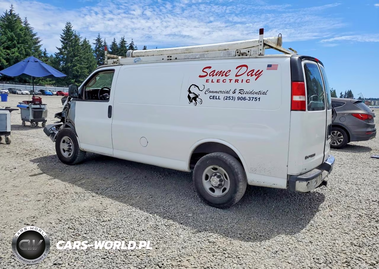 2016 Chevrolet Express G2500 VIN:1GCWGAFF3G1209941 - 2