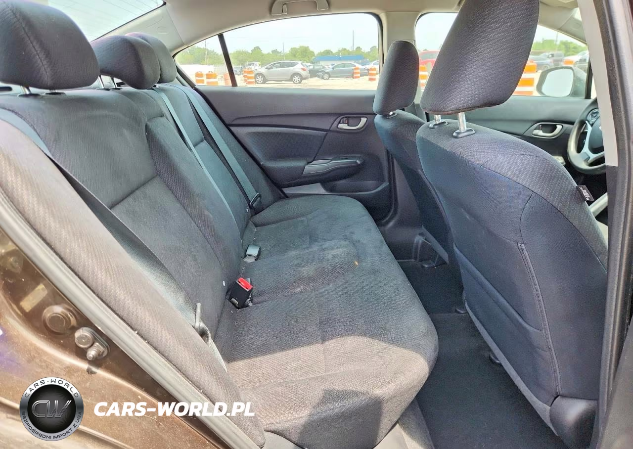 2013 Honda Civic Lx VIN:2HGFB2F5XDH586437 - 10