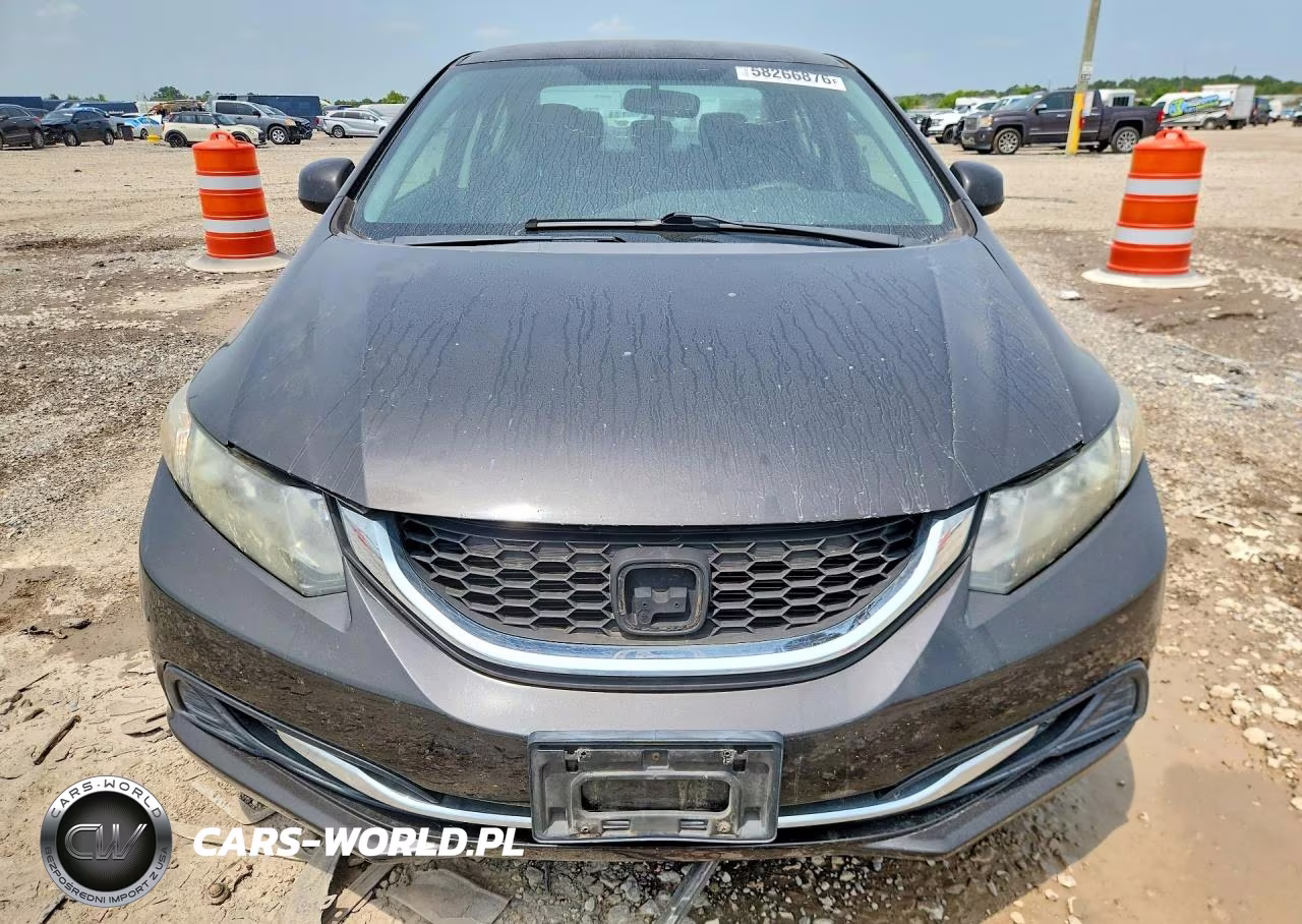 2013 Honda Civic Lx VIN:2HGFB2F5XDH586437 - 5