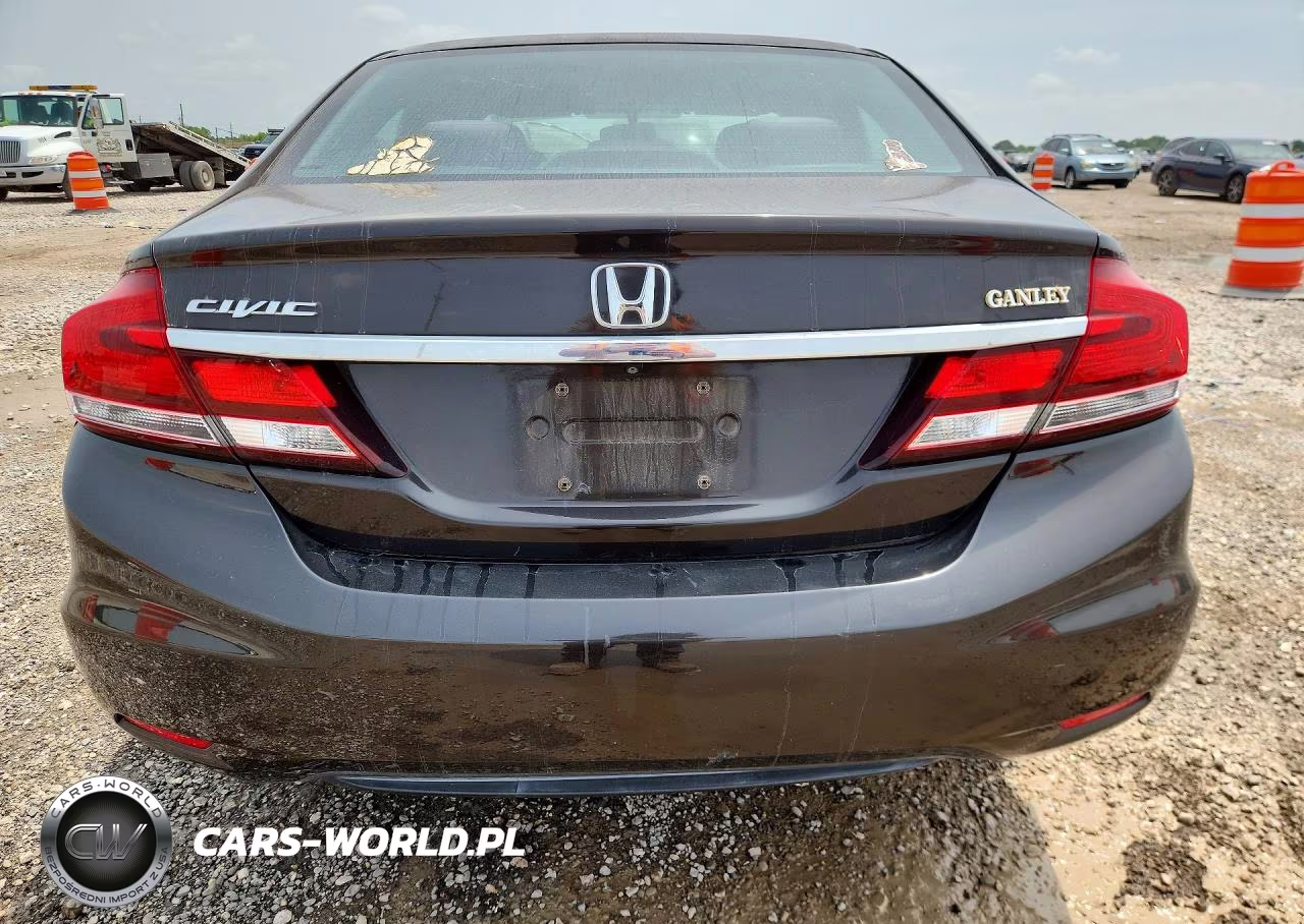 2013 Honda Civic Lx VIN:2HGFB2F5XDH586437 - 6