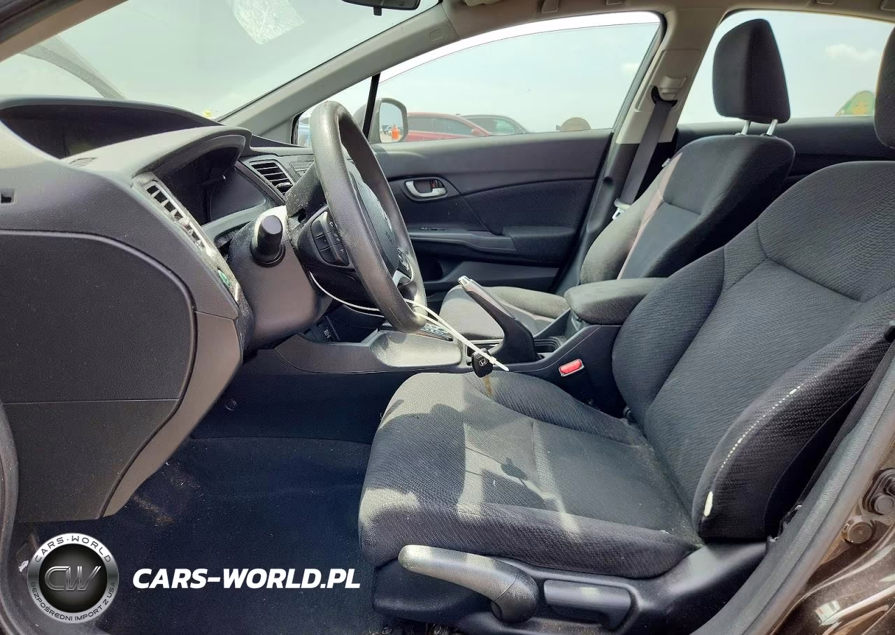 2013 Honda Civic Lx VIN:2HGFB2F5XDH586437 - 7