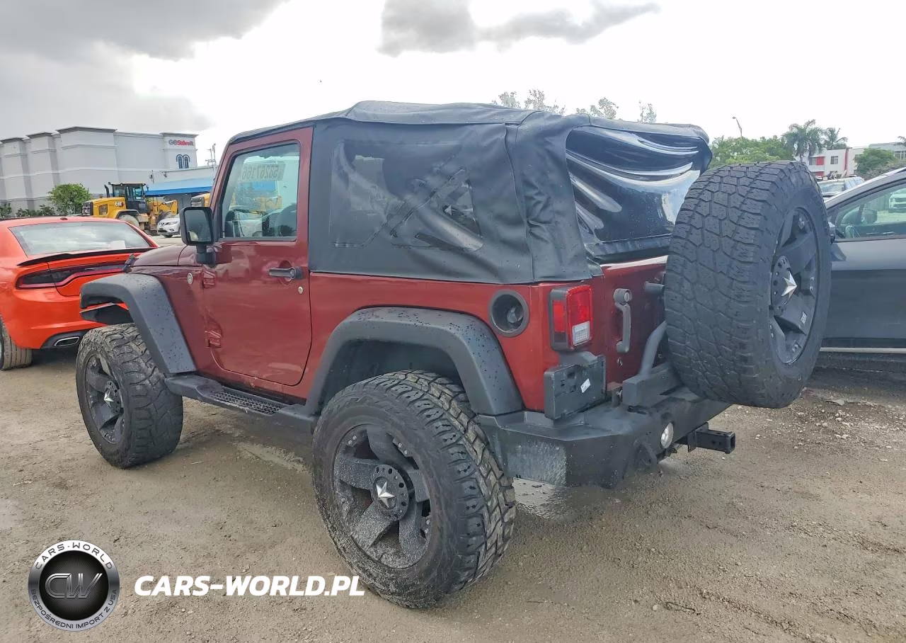 2010 Jeep Wrangler Sport VIN:1J4AA2D16AL119780 - 2
