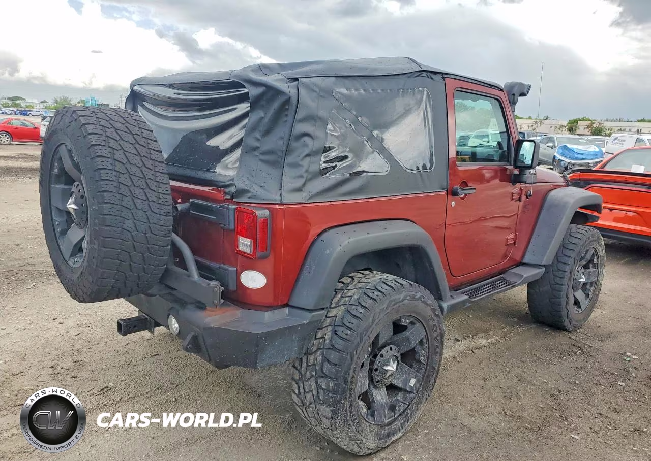 2010 Jeep Wrangler Sport VIN:1J4AA2D16AL119780 - 3