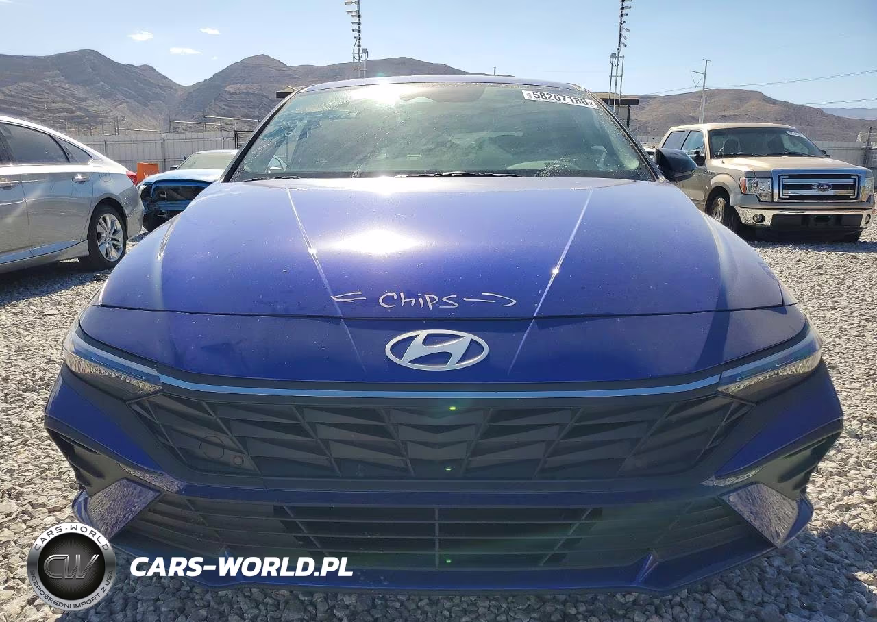 2025 Hyundai Elantra Sel Sport VIN:KMHLM4DG5SU868616 - 5