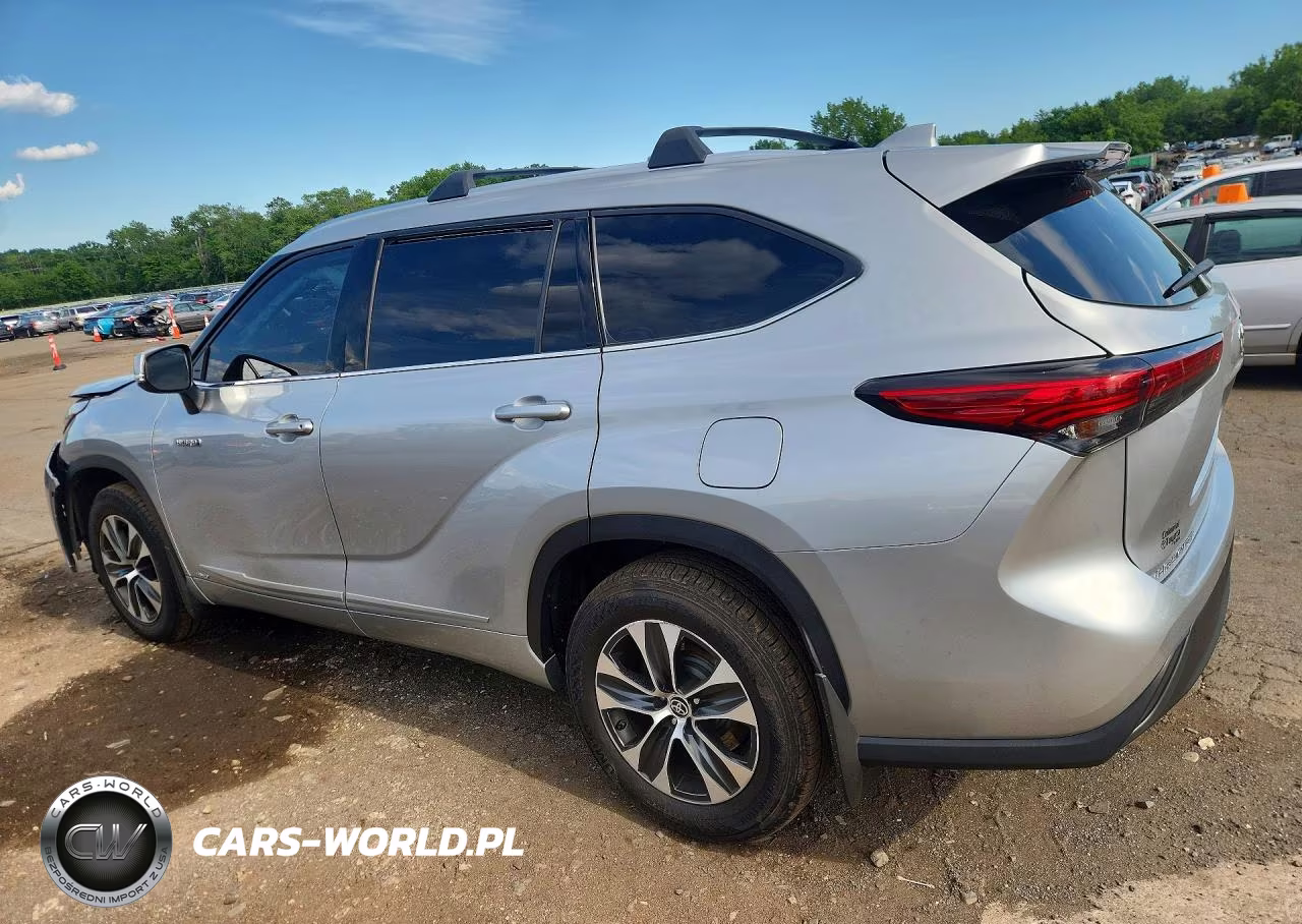 2021 Toyota Highlander Hybrid Xle VIN:5TDGBRCH0MS519079 - 2