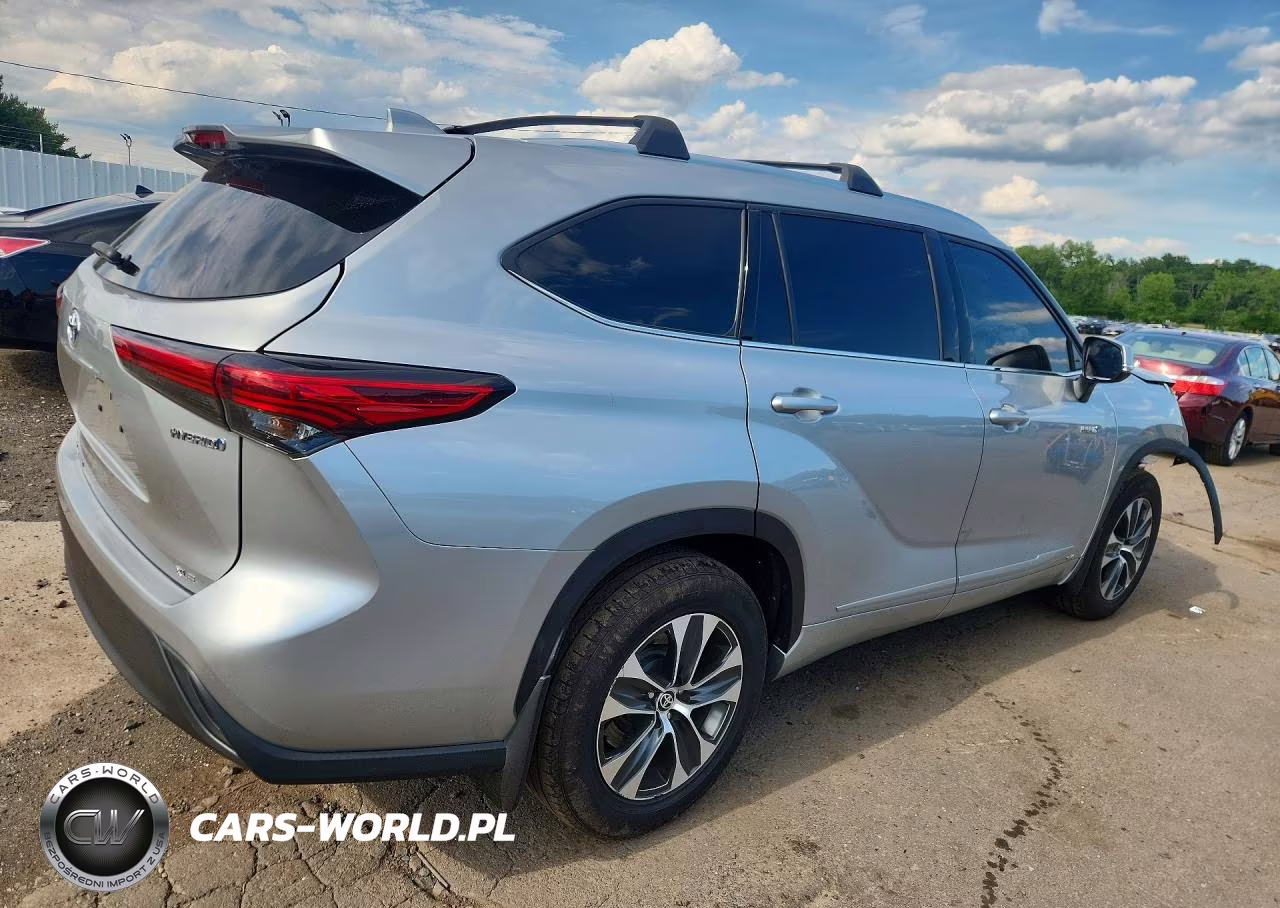 2021 Toyota Highlander Hybrid Xle VIN:5TDGBRCH0MS519079 - 3