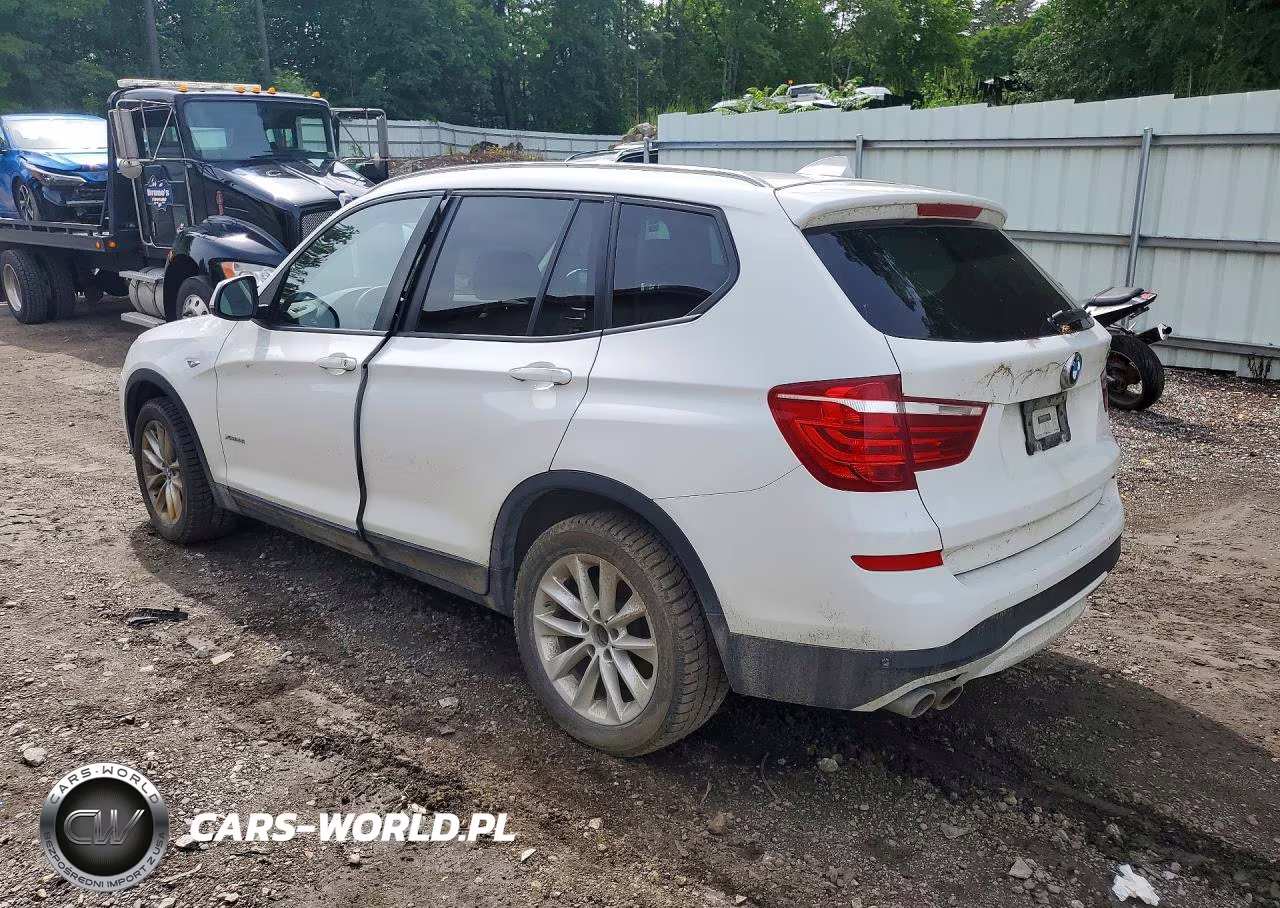 2015 BMW X3 xDrive28I VIN:5UXWX9C50F0D45086 - 2