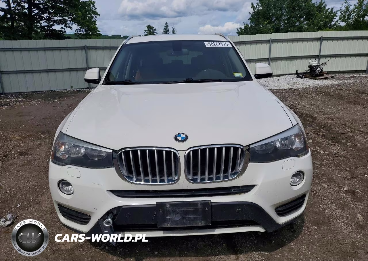 2015 BMW X3 xDrive28I VIN:5UXWX9C50F0D45086 - 5