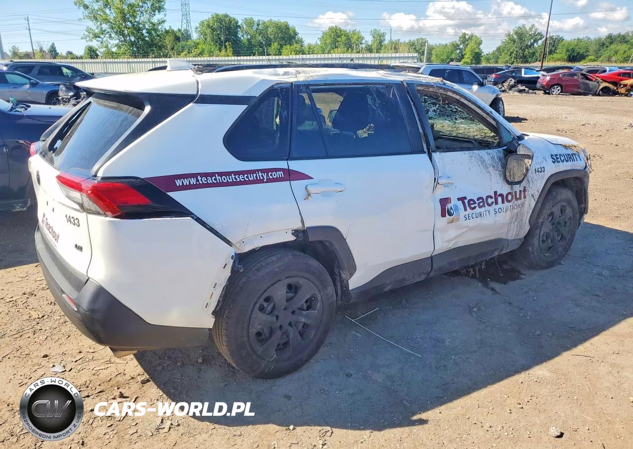 2019 Toyota Rav4 Le VIN:2T3H1RFV0KW031433 - 3