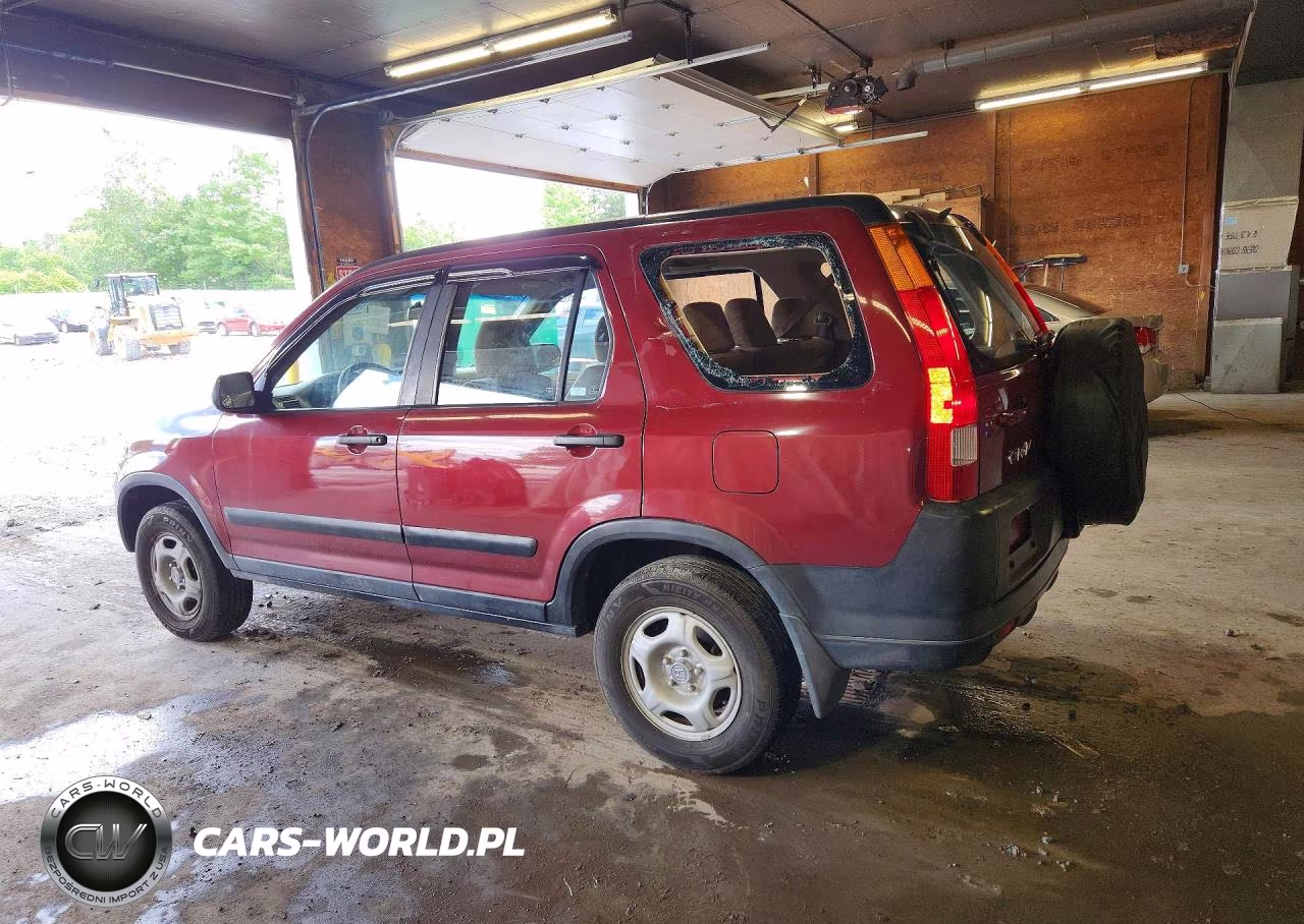 2004 Honda Cr-V Lx VIN:JHLRD684X4C006319 - 2