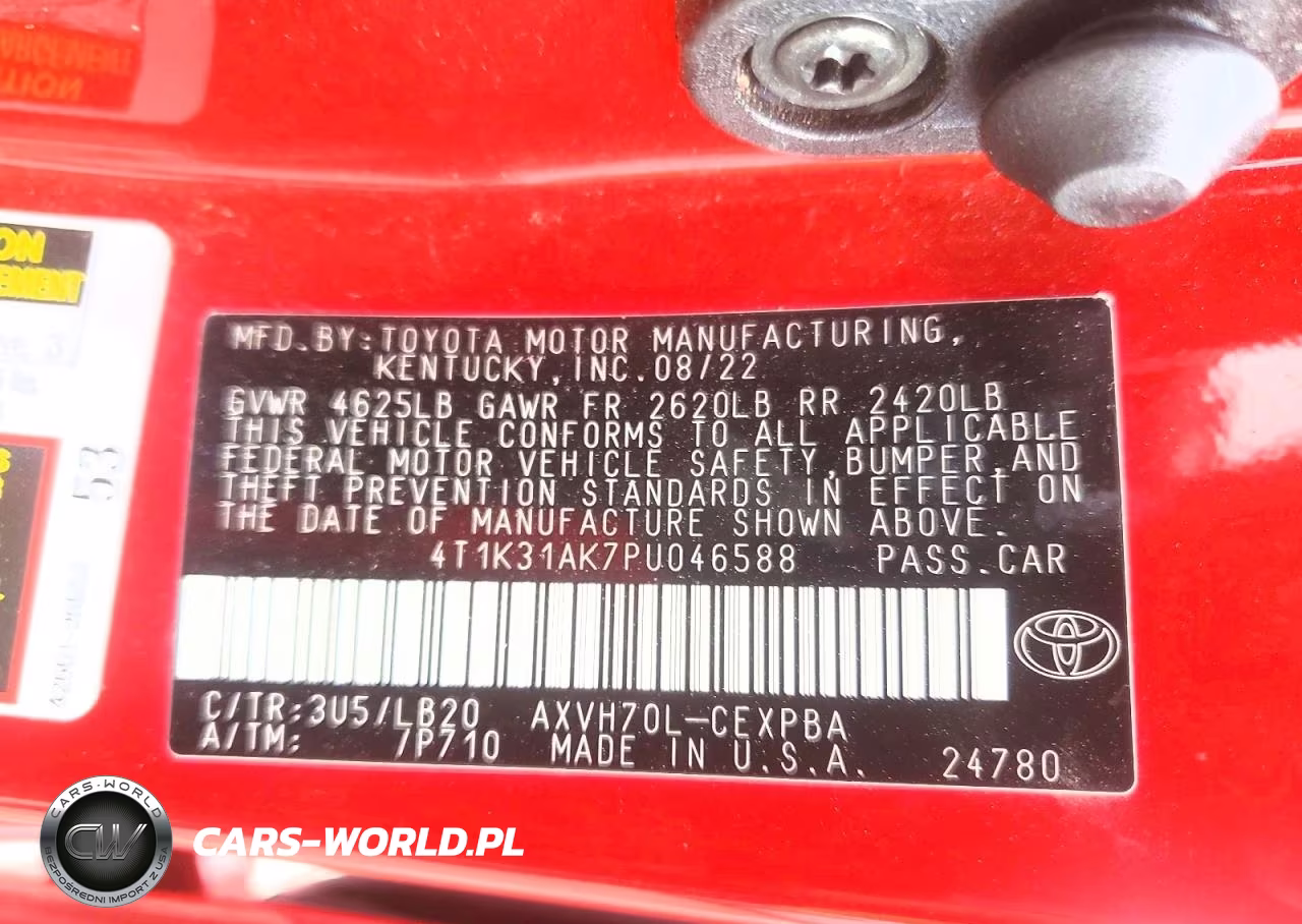 2023 Toyota Camry Xse VIN:4T1K31AK7PU046588 - 12
