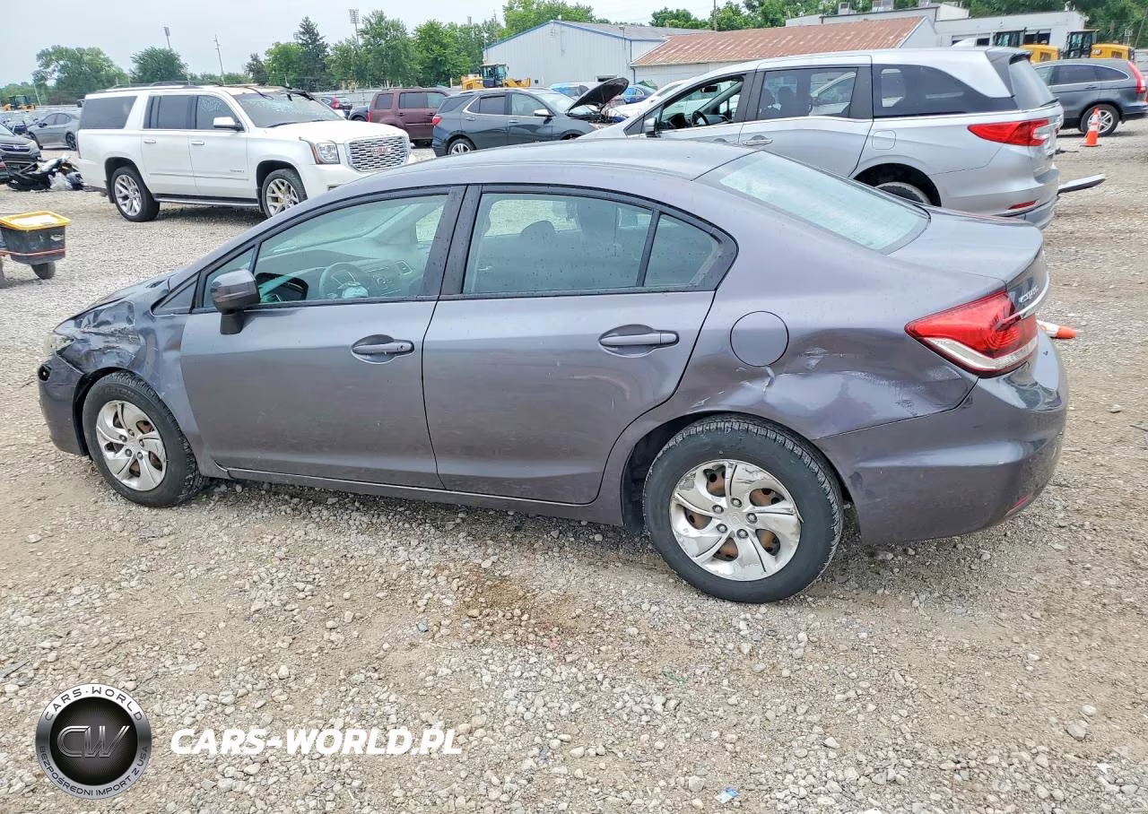 2014 Honda Civic Lx VIN:19XFB2F52EE238210 - 2