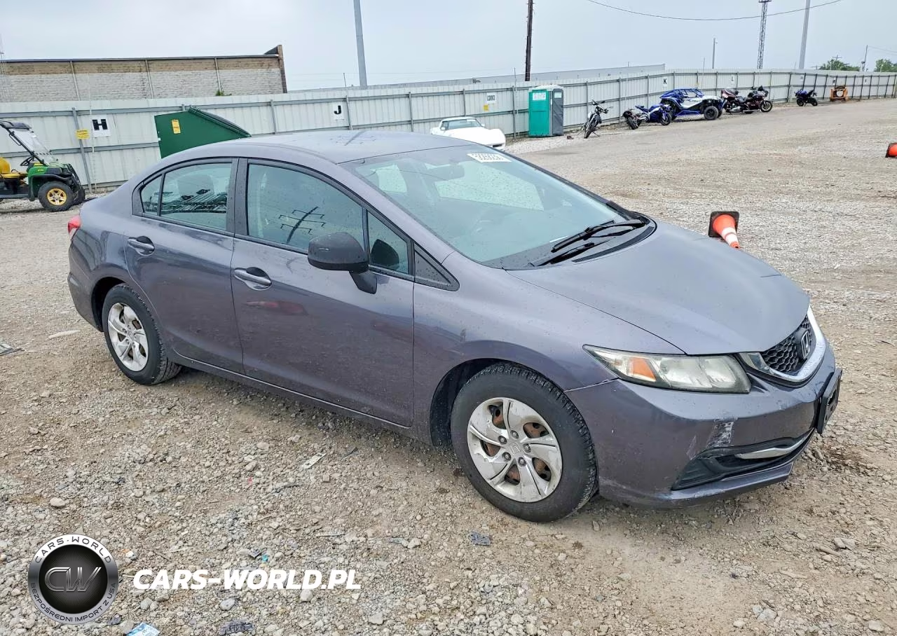 2014 Honda Civic Lx VIN:19XFB2F52EE238210 - 4