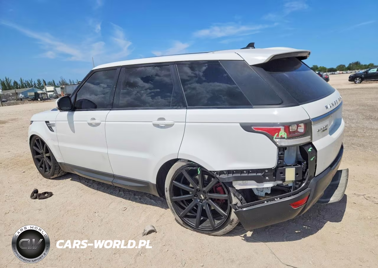 2016 Land Rover Range Rover Sport Hse VIN:SALWR2KF0GA663031 - 2
