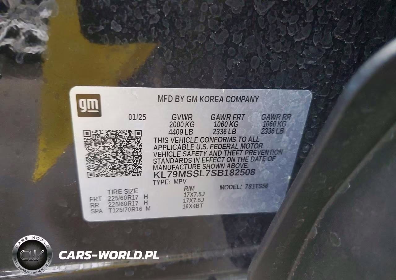 2025 Chevrolet Trailblazer Activ VIN:KL79MSSL7SB182508 - 12