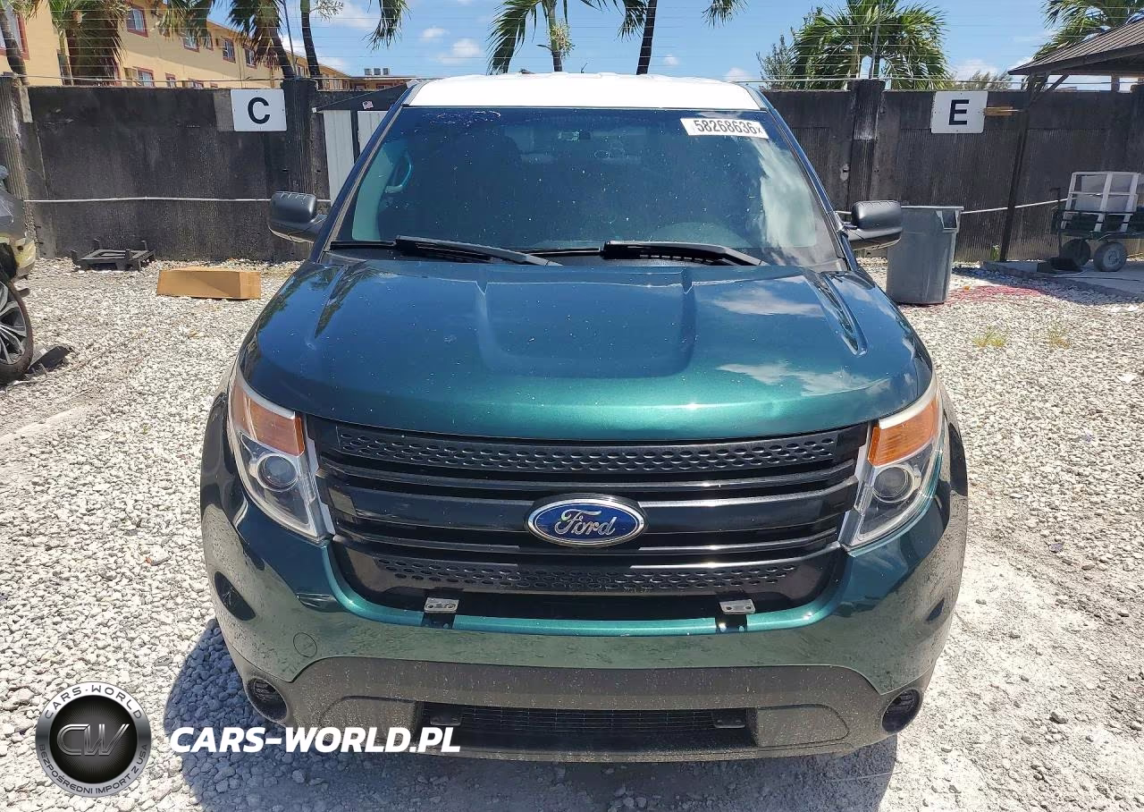 2013 Ford Explorer Police Interceptor VIN:1FM5K8AR6DGA51474 - 5
