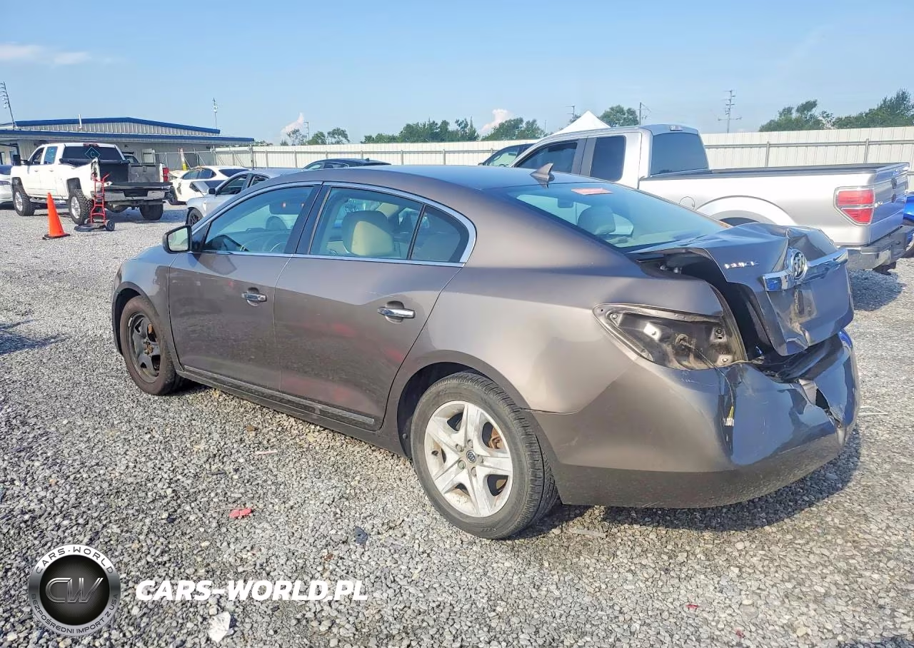 2010 Buick Lacrosse Cx VIN:1G4GB5EG2AF162038 - 2