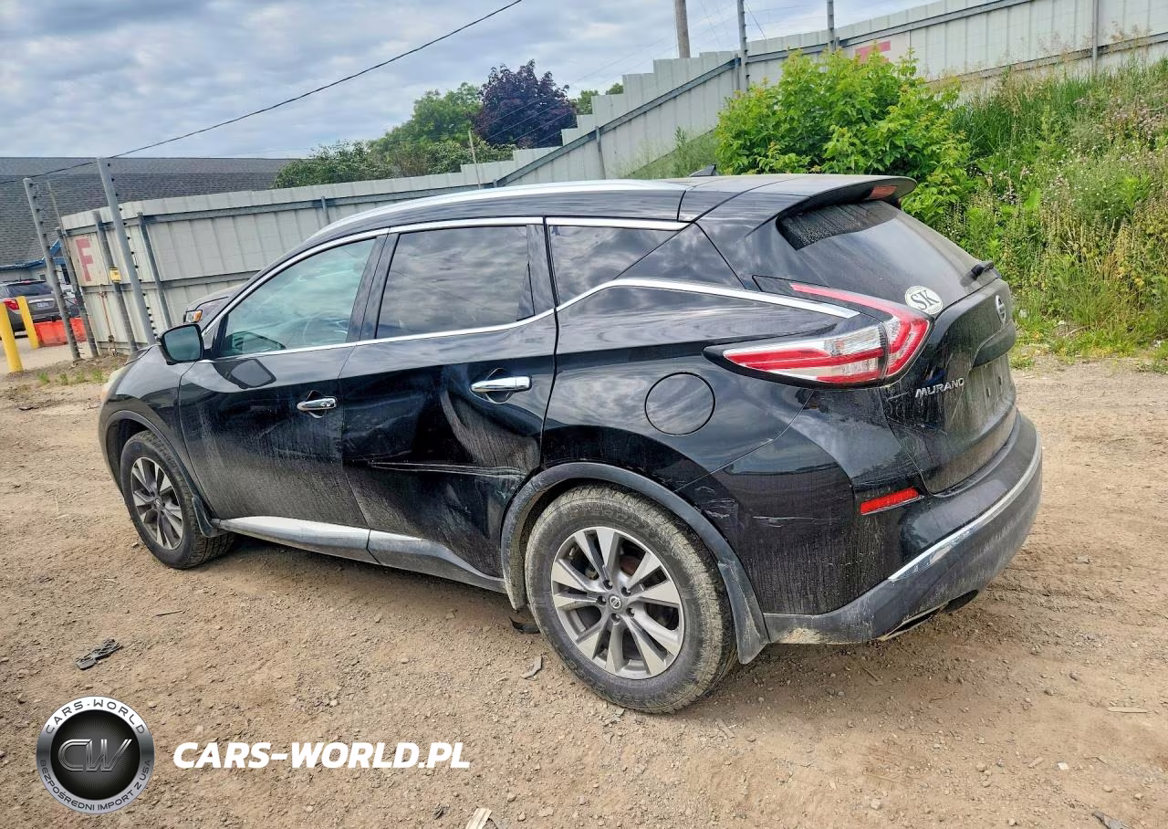 2016 Nissan Murano Sl VIN:5N1AZ2MH8GN104623 - 2