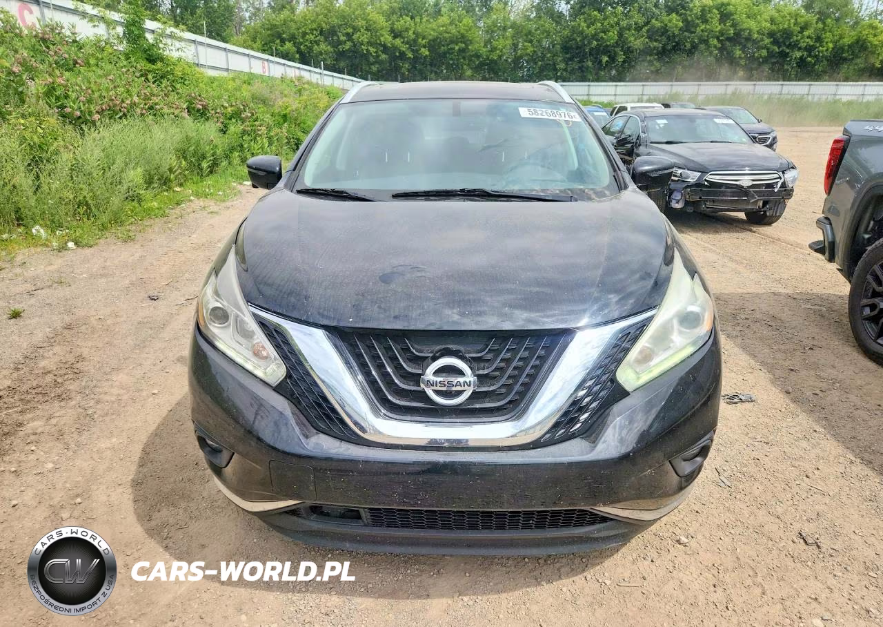 2016 Nissan Murano Sl VIN:5N1AZ2MH8GN104623 - 5