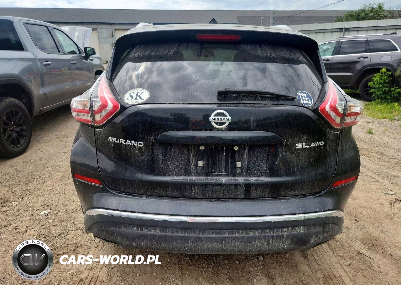 2016 Nissan Murano Sl VIN:5N1AZ2MH8GN104623 - 6