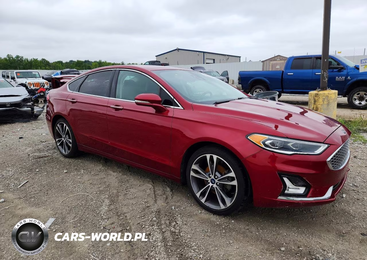 2019 FORD FUSION TIT VIN:3FA6P0D90KR186890 - 4