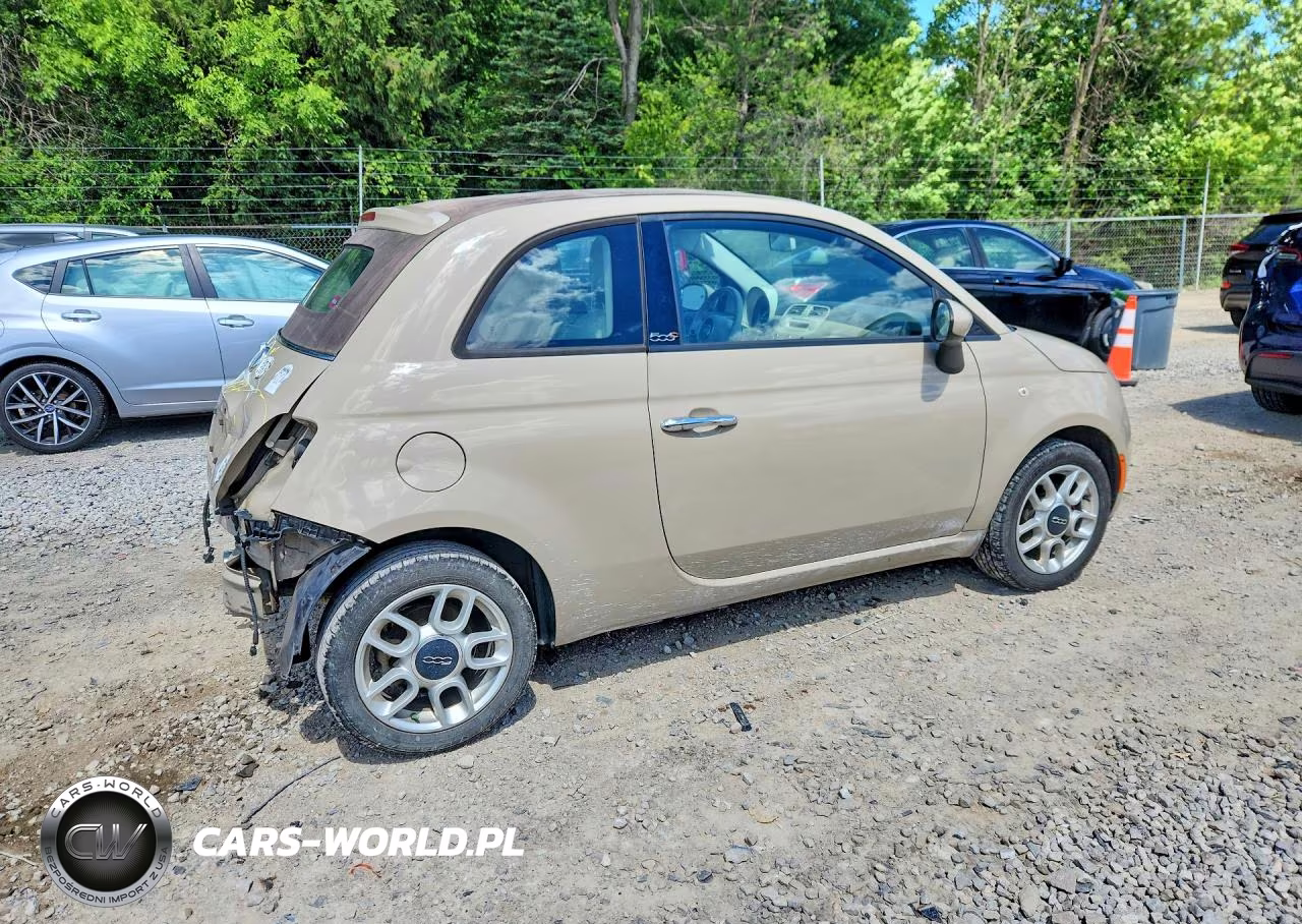 2012 Fiat 500 Pop VIN:3C3CFFDR7CT383356 - 3