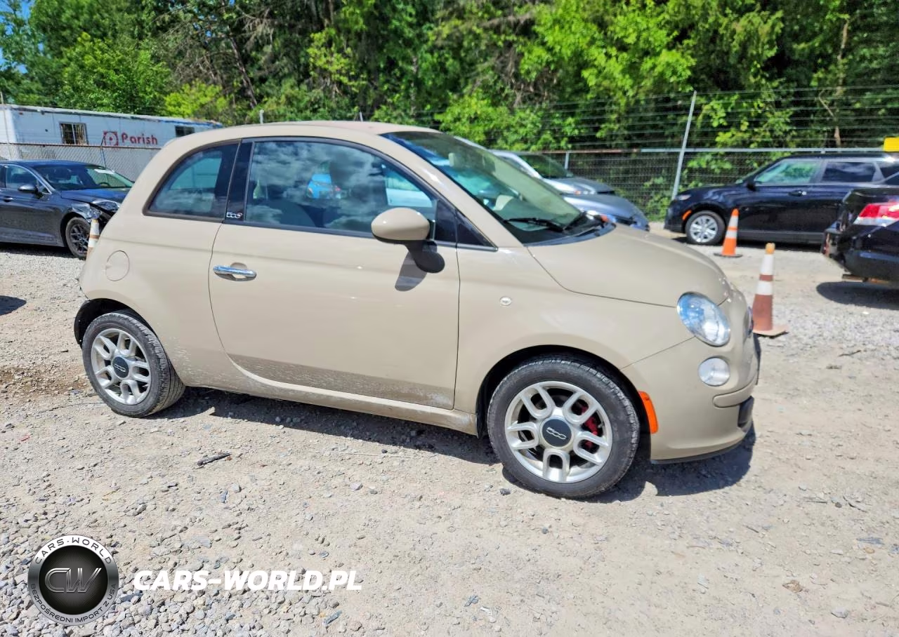 2012 Fiat 500 Pop VIN:3C3CFFDR7CT383356 - 4