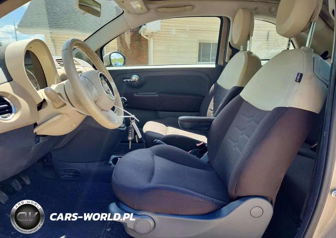 2012 Fiat 500 Pop VIN:3C3CFFDR7CT383356 - 7