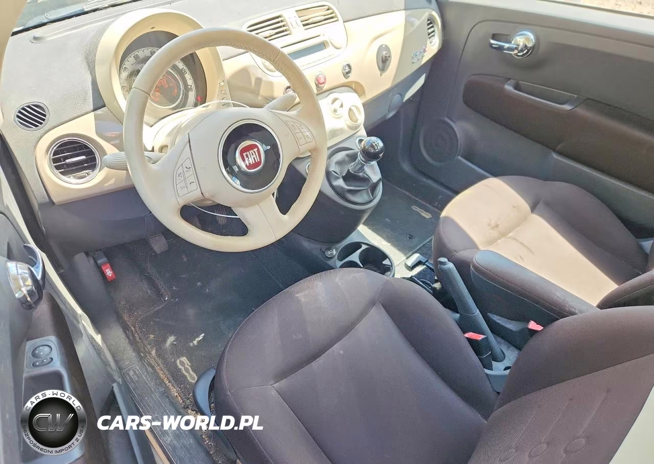 2012 Fiat 500 Pop VIN:3C3CFFDR7CT383356 - 8