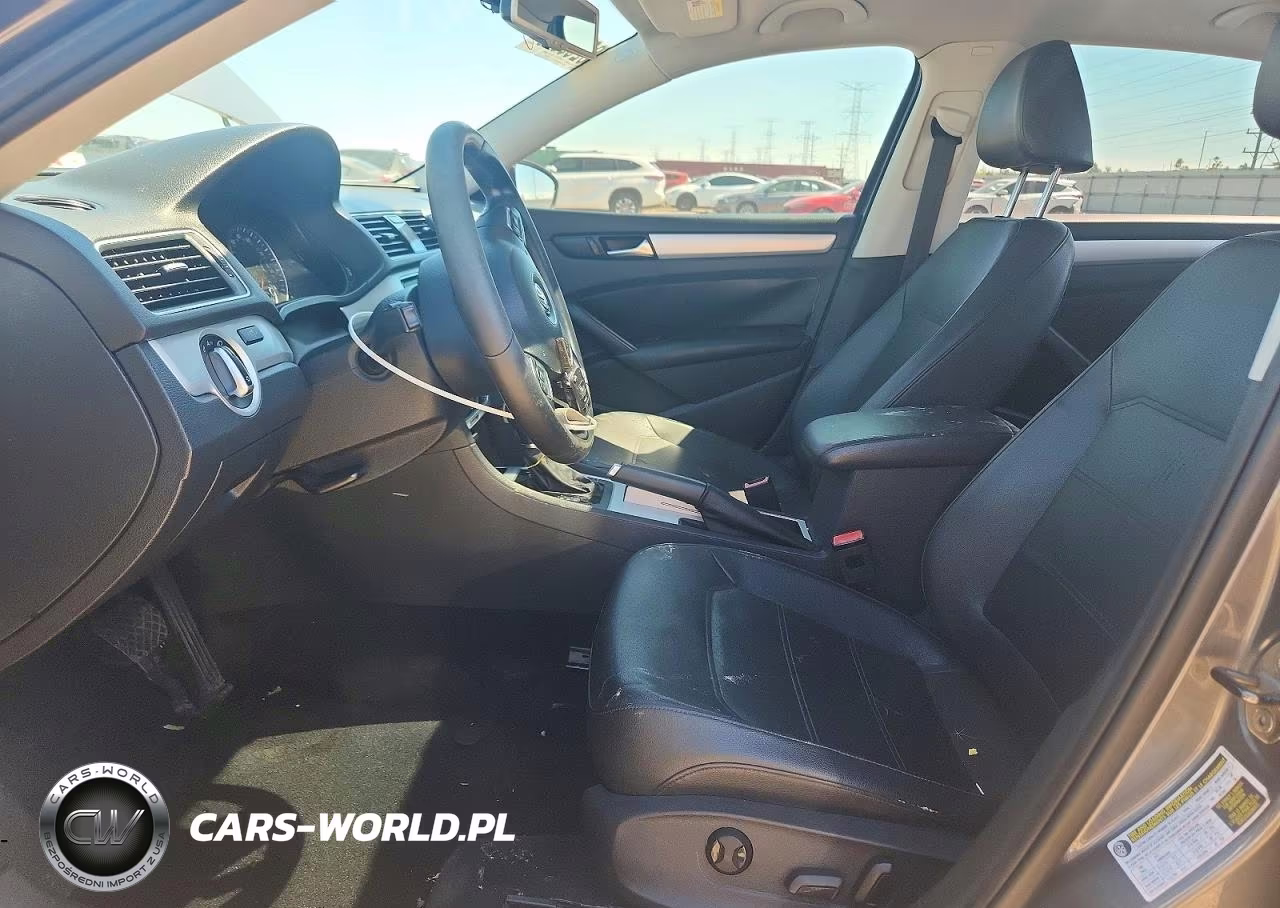 2012 Volkswagen Passat Se VIN:1VWBP7A31CC051173 - 7